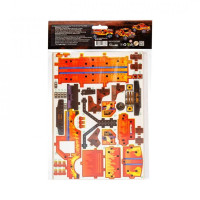 Деревяний 3D конструктор "Turbo off-road" Puz-00972 87 деталей