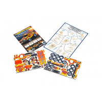 Деревяний 3D конструктор "Turbo off-road" Puz-00972 87 деталей