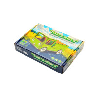 Дитячий деревяний 3D конструктор "Вантажівка" Puz-00929 37 деталей