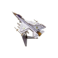 Дерев'яний 3D конструктор "F16" Арт-26913 79 деталей