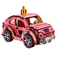 Деревяний 3D конструктор "Turbo Princess" Puz-00969 70 деталей