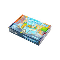 Дитячий деревяний 3D конструктор "Машинка" Puz-00930 43 деталі