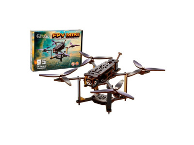 Деревяний 3D конструктор "FPV Mini" Puz-00953 95 деталей Деревяний 3D конструктор "FPV Mini" Puz-00953 95 деталей