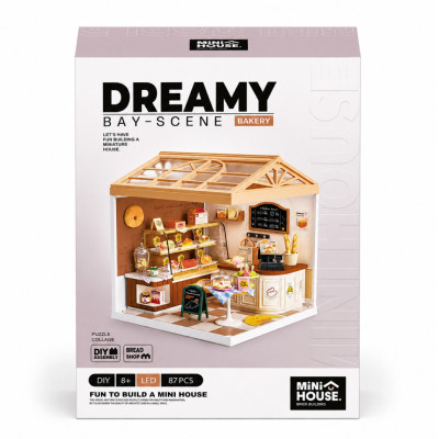 Конструктор-румбокс "Пекарня" Mini House 8011-MH серії "Інтерєр" 87 деталей