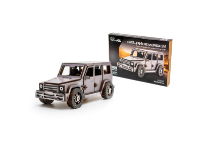 Деревяний 3D конструктор "Gelandewagen" Puz-26914 109 деталей