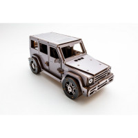 Деревяний 3D конструктор "Gelandewagen" Puz-26914 109 деталей