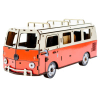 Деревяний 3D конструктор "Мікроавтобус" Puz-00926 156 деталей Деревяний 3D конструктор "Мікроавтобус" Puz-00926 156 деталей