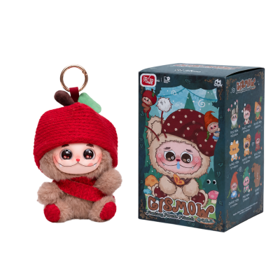 Колекційна м'яка іграшка з кільцем 10/10 TOYS "Gismow. Лісовички-хранителі таємниць" V2