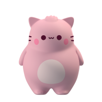 Сквіш-іграшка (мемори фоам) Pembe The Pink Cat