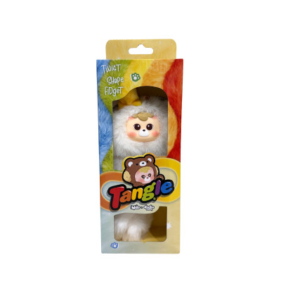 Колекційна іграшка з кільцем Tangle x diudiu baby Furry Bear Banana Milk