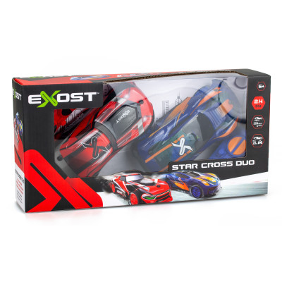 Набір машин "STAR CROSS DUO", 1:28, РК, 2,4 GHz (ГГц), червона та синя
