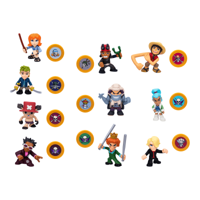 ONE PIECE Ігрова фігурка-сюрприз (з артикуляцією) ONE PIECE Ігрова фігурка-сюрприз (з артикуляцією)