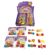 Іграшки колекційні у наборі Monster Gum mochi squishy "Снек бар"