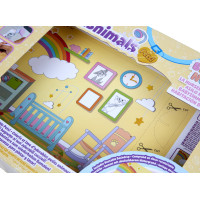 Washimals Набір для творчості "Домашні тваринки", з фломастерами 5 шт
