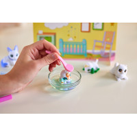 Washimals Набір для творчості "Домашні тваринки", з фломастерами 5 шт