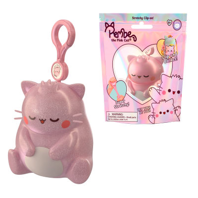 Сквіш-іграшка Pembe The Pink Cat