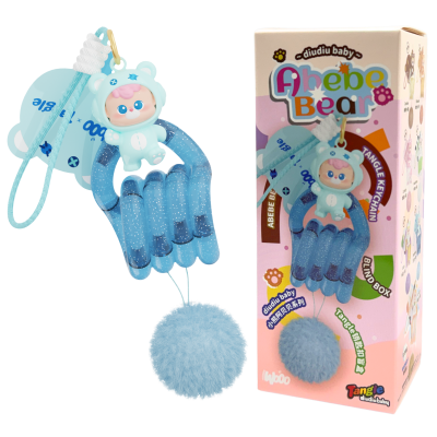 Колекційна фігурка з кільцем Tangle x diudiu baby Abebe Bear (blind box)