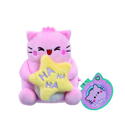 М'яконабивна іграшка-емоція Pembe The Pink Cat 15 cm (см) - Посміхнись М'яконабивна іграшка-емоція Pembe The Pink Cat 15 cm (см) - Посміхнись