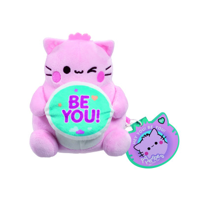М'яконабивна іграшка-емоція Pembe The Pink Cat 15 cm (см) - Будь собою
