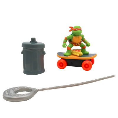 TMNT Черепашки-ніндзя класичні Скейтбордист з лаунчером Мікеланджело