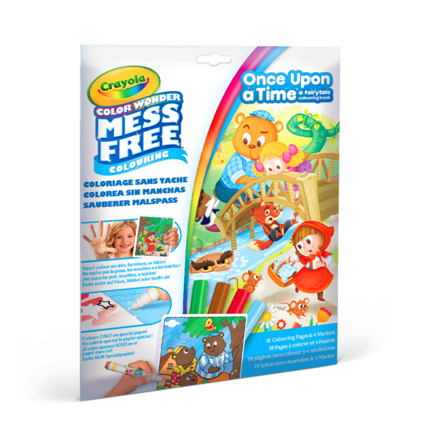 Розмальовка Color Wonder "Улюблені казки", 18 сторінок Розмальовка Color Wonder "Улюблені казки", 18 сторінок