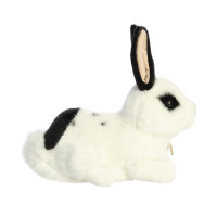 Іграшка м'яконабивна кролик білий з чорними вухами 25 cm (см) Іграшка м'яконабивна кролик білий з чорними вухами 25 cm (см)