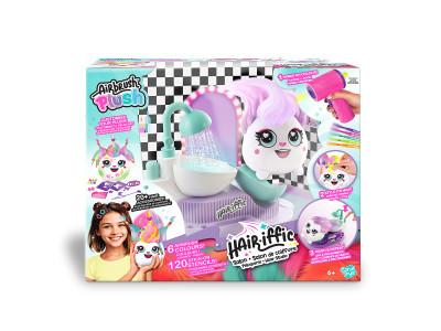 Набір DIY AIRBRUSH PLUSH Hair'iffic "Перукарня" Набір DIY AIRBRUSH PLUSH Hair'iffic "Перукарня"