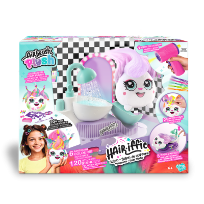 Набір DIY AIRBRUSH PLUSH Hair'iffic "Перукарня" Набір DIY AIRBRUSH PLUSH Hair'iffic "Перукарня"