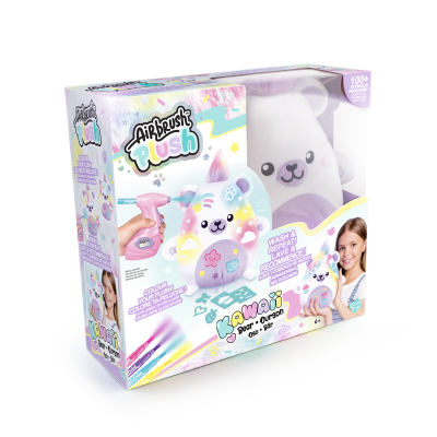 Набір DIY AIRBRUSH PLUSH - Kawaii Ведмежа Набір DIY AIRBRUSH PLUSH - Kawaii Ведмежа