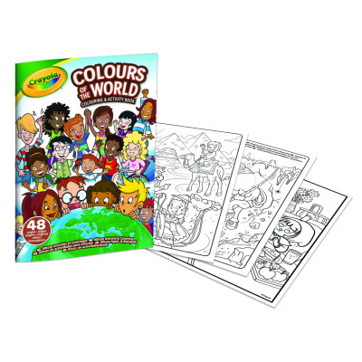 Colours of the World Розмальовка, 48 сторінок