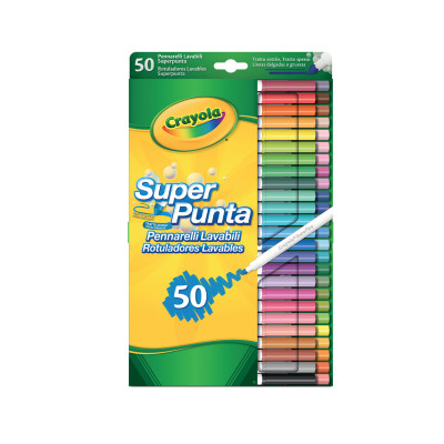 Набір фломастерів Supertips (washable), 50 шт