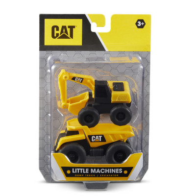 CAT міні-техніка 2 шт в наборі Самоскид та Екскаватор