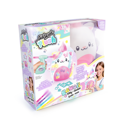 Набір DIY AIRBRUSH PLUSH - Kawaii Кошеня Набір DIY AIRBRUSH PLUSH - Kawaii Кошеня