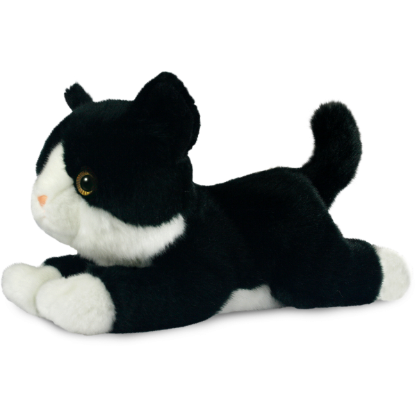 Кошеня чорно-біле 25 см
