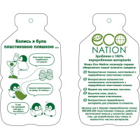 Іграшка м'яконабивна ECO Акула 38 сm (см) Іграшка м'яконабивна ECO Акула 38 сm (см)