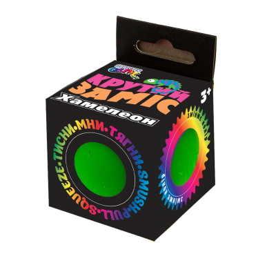 Іграшка Monster Gum "Крутий заміс" Хамелеон, що змінює колір 7 cm (см)