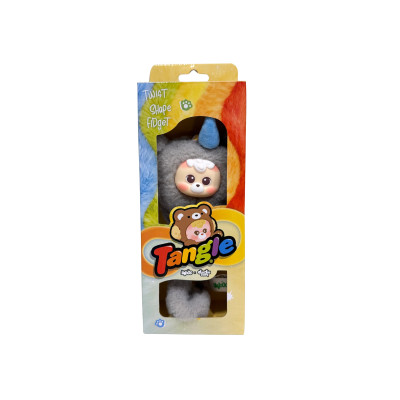 Колекційна іграшка з кільцем Tangle x diudiu baby Furry Bear Sesame Snow