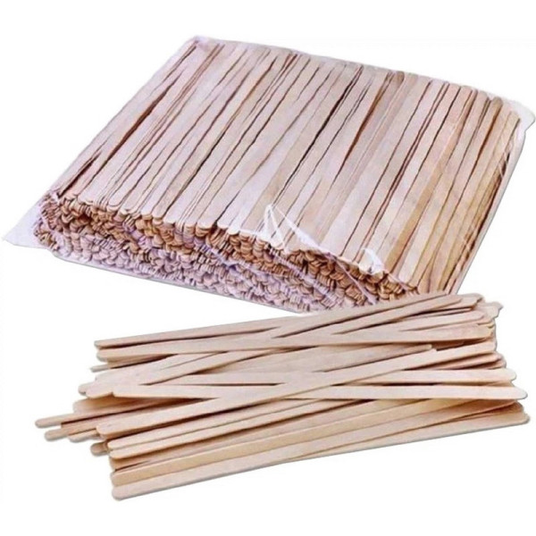 Палички для розмішування напоїв Wooden-sticks1000 14 см 1000 шт