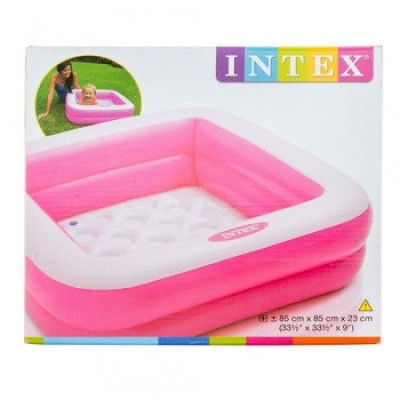 Дитячий басейн Intex 85х85х23 см