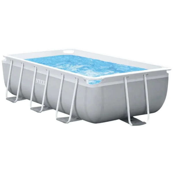 Басейн каркасний INTEX 26784 прямокут 300Х175Х80 см 3539 л фільтр-насос сходи