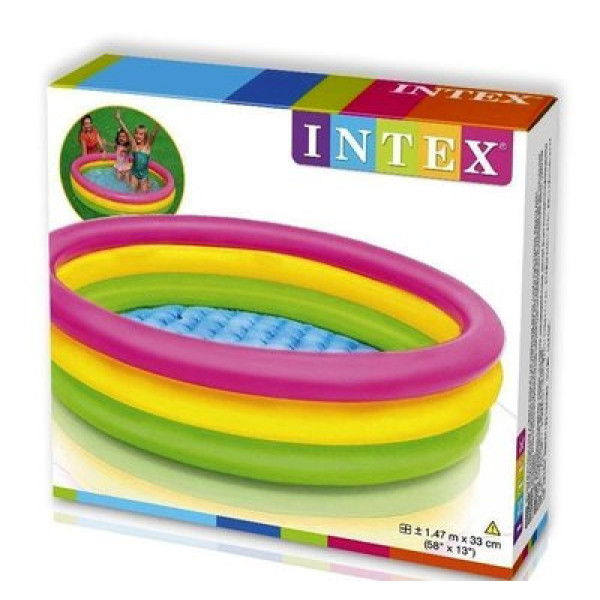 Дитячий надувний басейн 57422 147-33 см