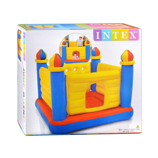 Дитячий надувний батут «Замок» Intex 48259 175x175x135 Дитячий надувний батут «Замок» Intex 48259 175x175x135