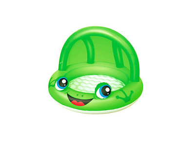 Дитячий надувний басейн BW 52189 з надувним дном Жабеня