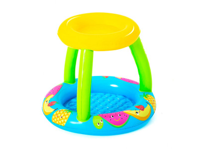 Дитячий надувний басейн BW 52331 з надувним дном