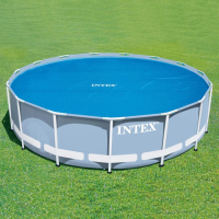 Теплозберігаюче покриття (солярна плівка) для басейну Intex 28014 діаметр 470 см Теплозберігаюче покриття (солярна плівка) для басейну Intex 28014 діаметр 470 см