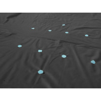 Тент для круглого надувного басейну 58032 чорний 244 см