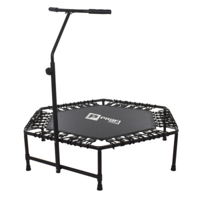 Батут для фітнесу з поручнем MS 3256 125 см