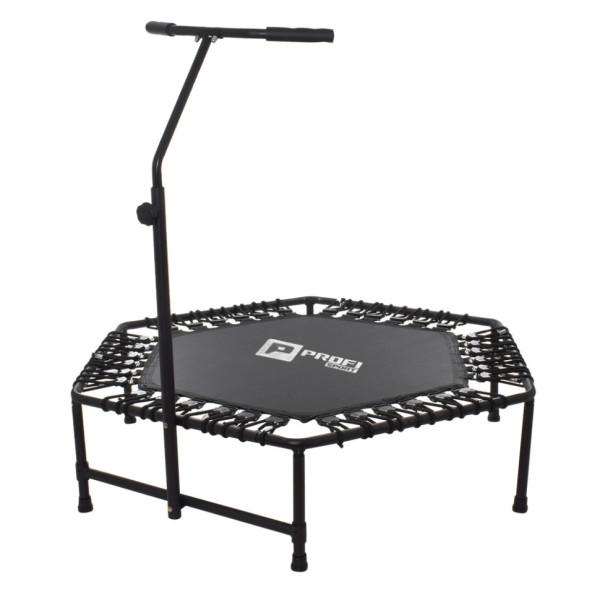 Батут для фітнесу з поручнем MS 3256 125 см