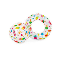 Дитячий надувний басейн Солодощі 59460-2 коло мячик