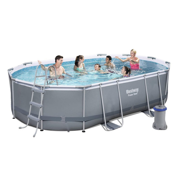 Басейн каркасний Bestway 56448 (488-305-107 см) 10949 л